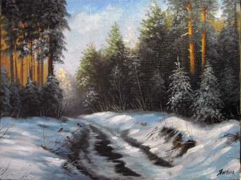 Winter (etude). Yanulevich Henadzi