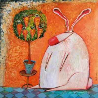 The rabbit and its tree. Urbinskiy Roman
