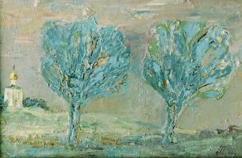 Two Trees. Pomelova Innesa