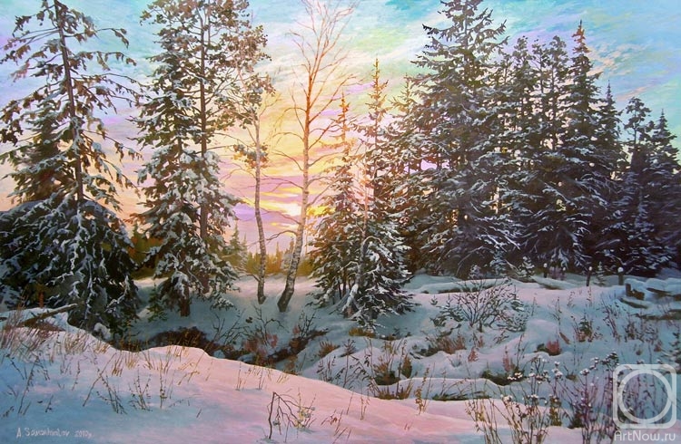 Samokhvalov Alexander. Untrodden snow