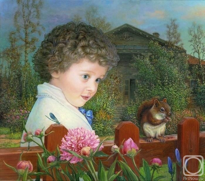 Panin Sergey. Child Vasily and small fiber
