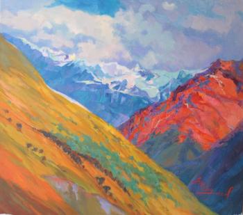 The Elbrus region. Three colors of time (The Three Of Us). Mirgorod Igor