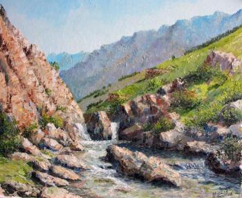 Mountain stream. Konturiev Vaycheslav