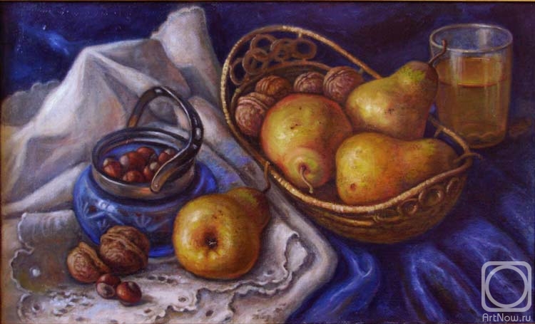 Shumakova Elena. Pears and nuts