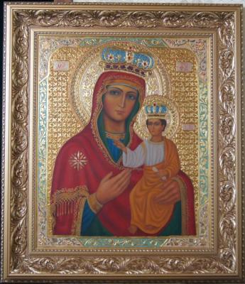 Icon of the Mother of God Chernihiv. Sam Andrei