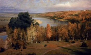 Copy of work of V.D.Polenova "Golden autumn."