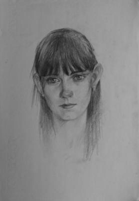 Portrait of a Girl. Podmogilniy Sergey