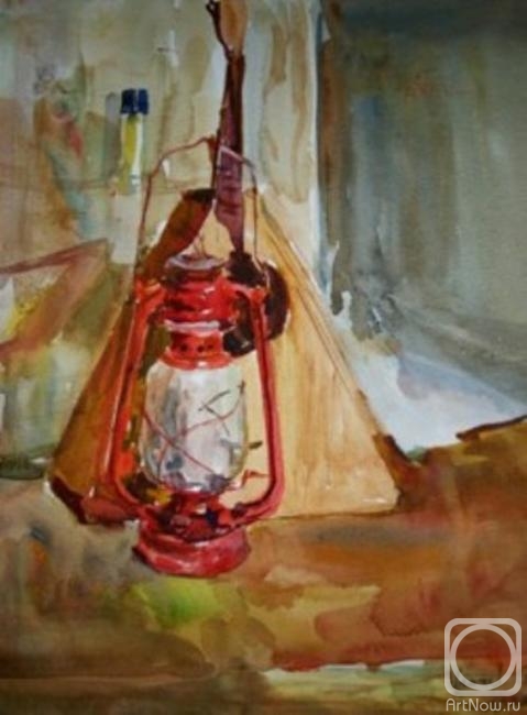 Usachev Fedor. Kerosene oil lamp