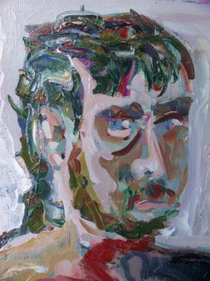 I thought about it. Self-portrait. Polyakov Arkady