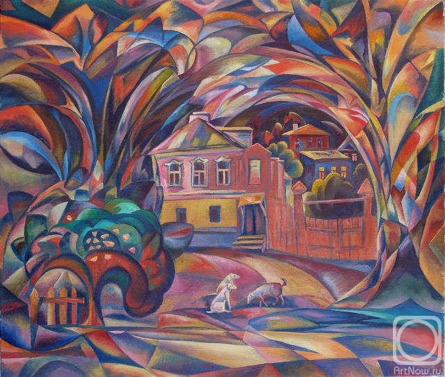 Soldatenko Andrey. Landscape with caramel flavor