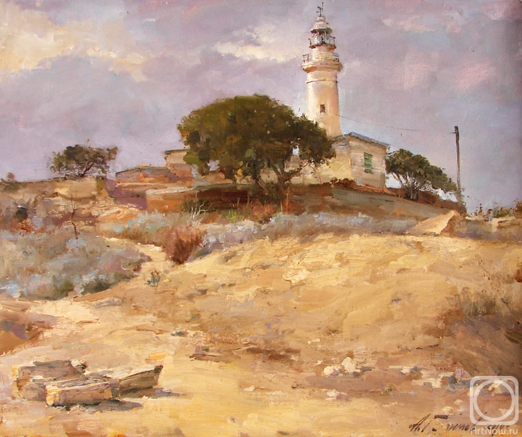 Galimov Azat. The path to the lighthouse. Paphos. Cyprus