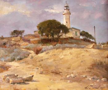 The path to the lighthouse. Paphos. Cyprus. Galimov Azat