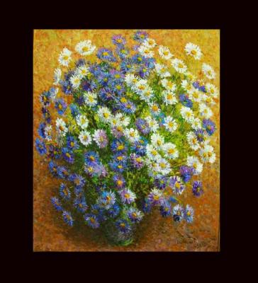 Bouquet of daisies. Konturiev Vaycheslav