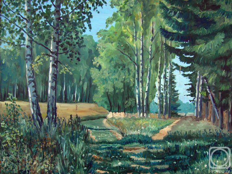 Krylova Irina. Forest paths