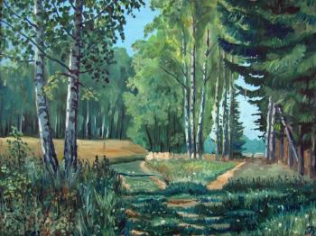 Forest paths. Krylova Irina