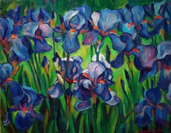 Waltz of the Irises. Ivanova Ekaterina