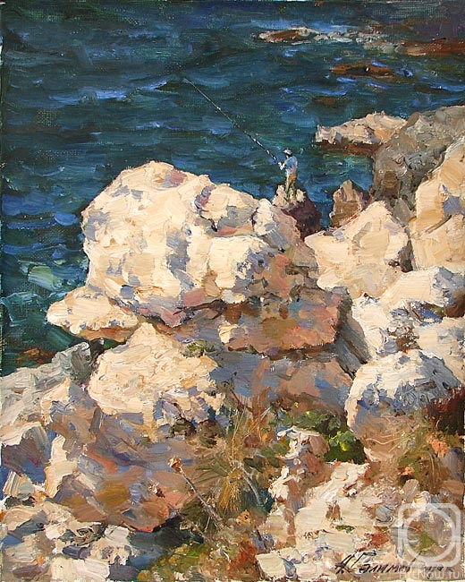 Galimov Azat. Hot stones on the coast of Cyprus
