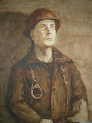 Miner. Usachev Fedor