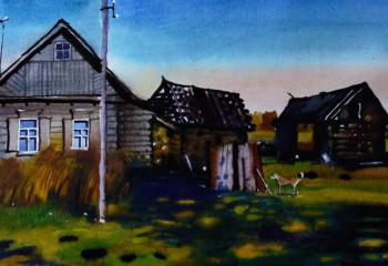 Autumn in the village. Ivanova Olga