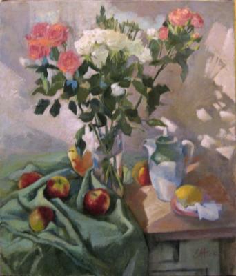 Apples and roses. Belyakova Evgenia
