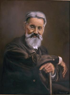 The Portret of the academican of painting A.A.Kiselyov