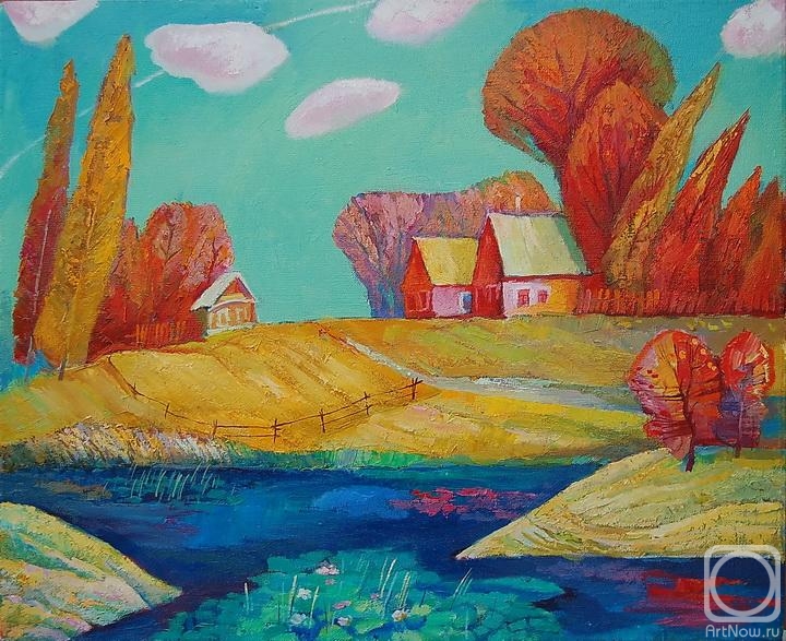 Sharbin Wladimir. Pond in N.Ruditsa