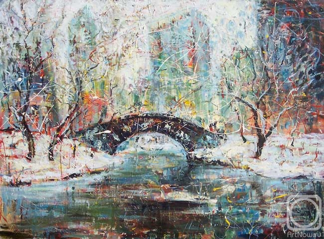 Gorbachevskaya Tatsiana. Winter again... Central Park