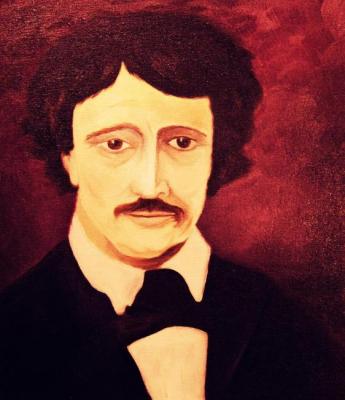 Portrait of Edgar Poe. Knyazheva-Balloge Maria