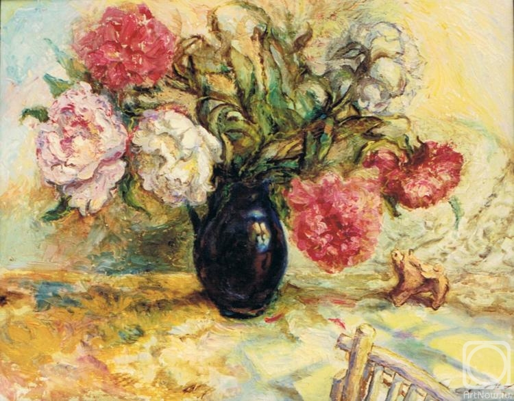 Romanov Vladimir. Bouquet of peonies