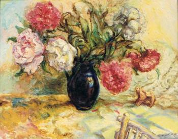 Bouquet of peonies. Romanov Vladimir