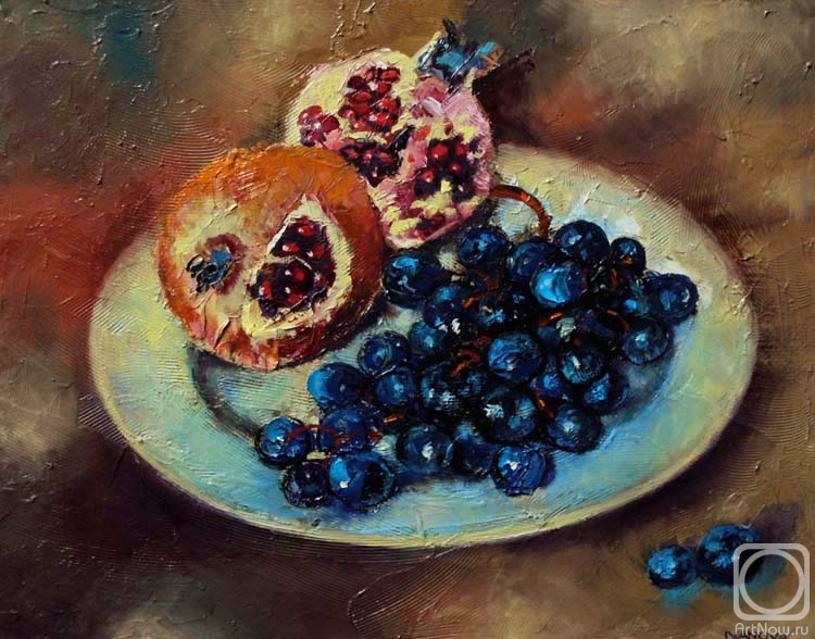 Ivanova Olga. The pomegranates and grapes