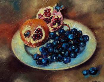 The pomegranates and grapes. Ivanova Olga