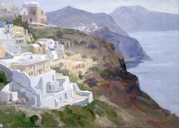 Rubinsky Pavel Igorevich. Greece. The Santorini island