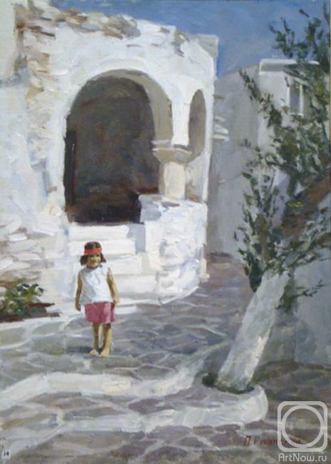 Rubinsky Pavel. The small Greek girl