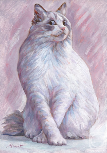 Urazayev Mirat. White Cat
