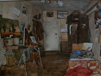 In the Artist's Room (etude). Marchenko Jana