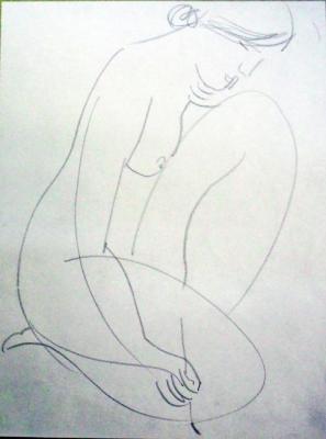 Sketch nude