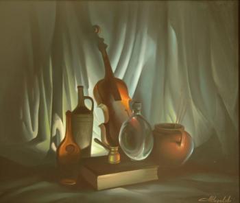 Stillleben mit Geige