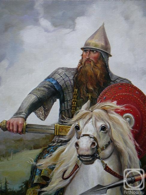 Shurganov Vladislav. Plot Vasnetsov "Three Heroes"