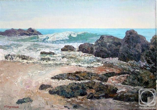 Soldatenko Andrey. Stones on the seashore