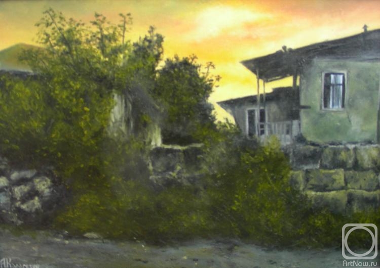 Gharagyozyan Anoush. Old houses