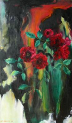 Roses for my mother. Gharagyozyan Anoush