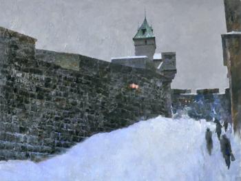 Quebec City Wall. Fayvisovich Aleksandr