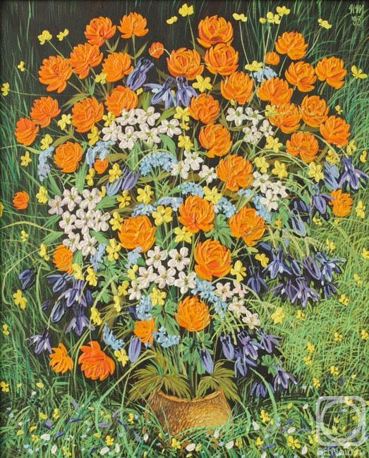 Shishelov Igor. Flowers of the forest glade