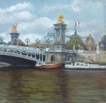 Paris. Bridge of Alexandr III, Grand Palas. Zibnitskiy Kirill