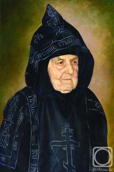 Gayduk Irina. Portrait of schema-nun Sepphora