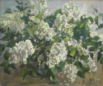 White lilac. Pavlova Tatiana