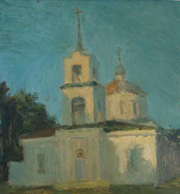 Church in Zubtsov town (Toll). Pavlova Alexandra