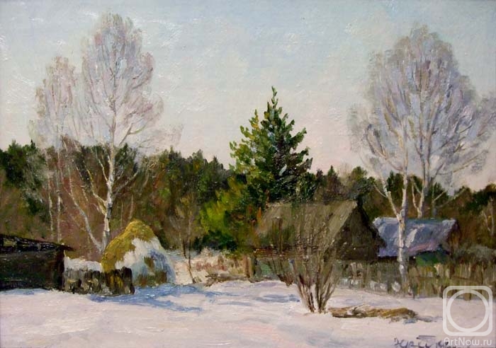 Fedorenkov Yury. Mild winters. Village Semenovo