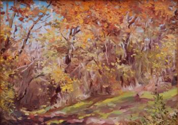 Path in Autumn (etude). Podmogilniy Sergey
